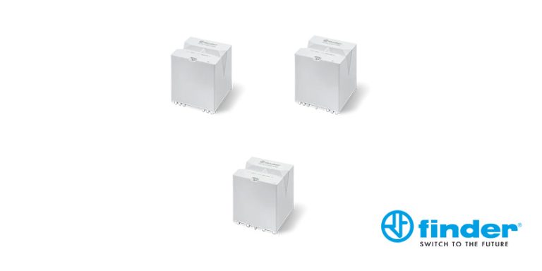 Finder 68 Series High Power Relay 100 A for EV Charging