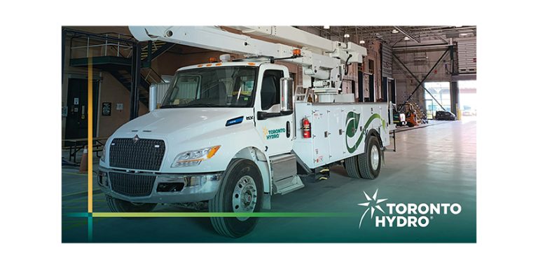 Toronto Hydro Adds First Fully Electric Bucket Truck to its Fleet