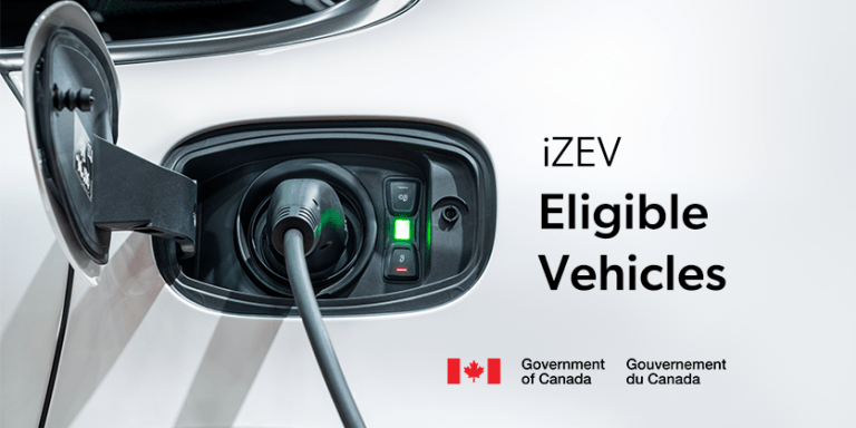 iZEV (Incentive for Zero Emissions Vehicles) Eligible Vehicles