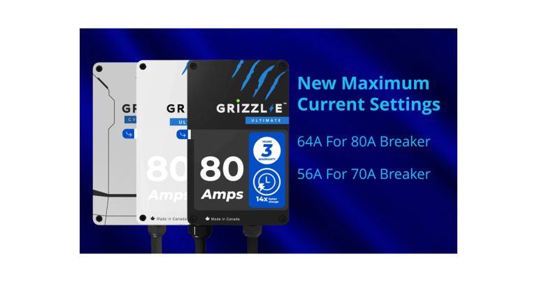 Grizzl-E Ultimate 80A: DIP Switches Can Now Be Set for 64A & 56A