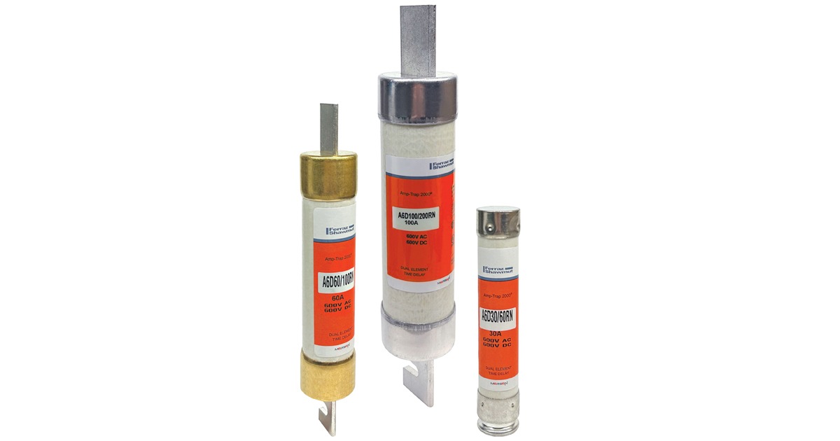 Mersen: Expanded Ratings in Class RK1 Reducer Fuse Series