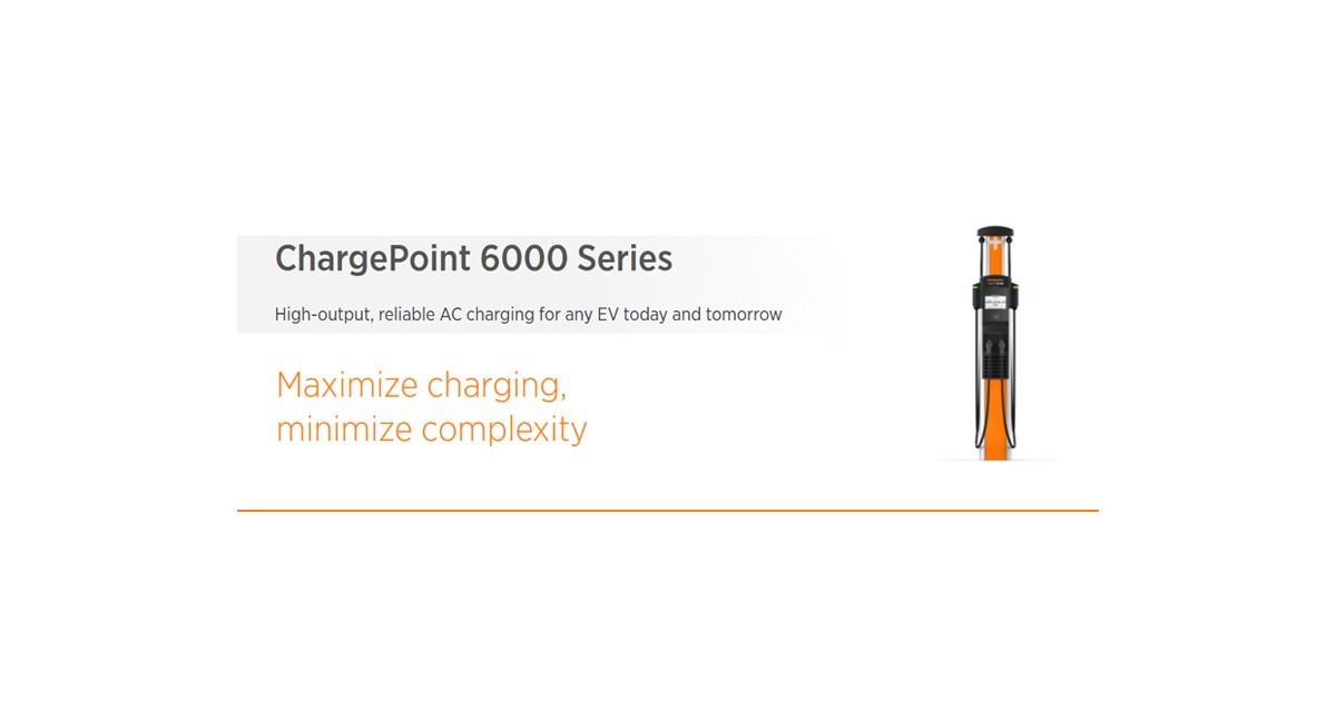 GB Agencies: ChargePoint 6000 Series Level 2 AC Charger