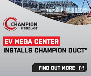 Nonmetallic, Durable Fiberglass Conduit Supports a Dense EV Cabling Environment