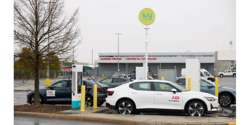 Canada’s first ABB E-mobility C50 Chargers Redefine Retail Charging