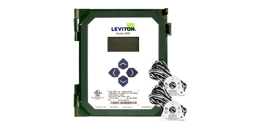 Leviton Introduces the VerifEye® Series 2500 Submeter: A Scalable, Field-Programmable Energy Monitoring Solution