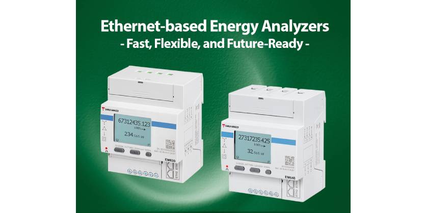 EM600 Series: Ethernet-based Energy Analyzers - Fast, Flexible, and Future-Ready - from Carlo Gavazzi