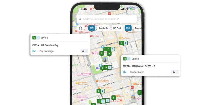 Find a Charging Station Near Me: Download the FLO Mobile App